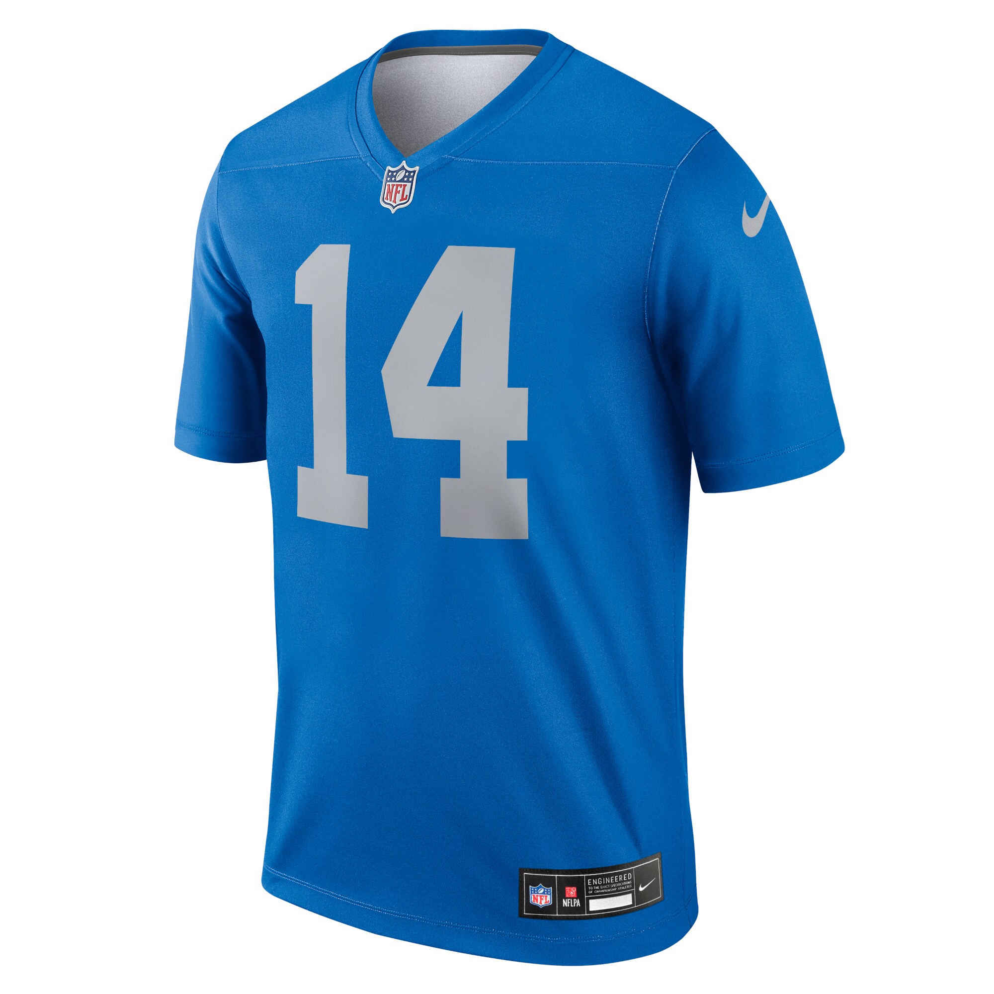 Men's Nike Amon-Ra St. Brown Blue Detroit Lions Legend Player Performance Top