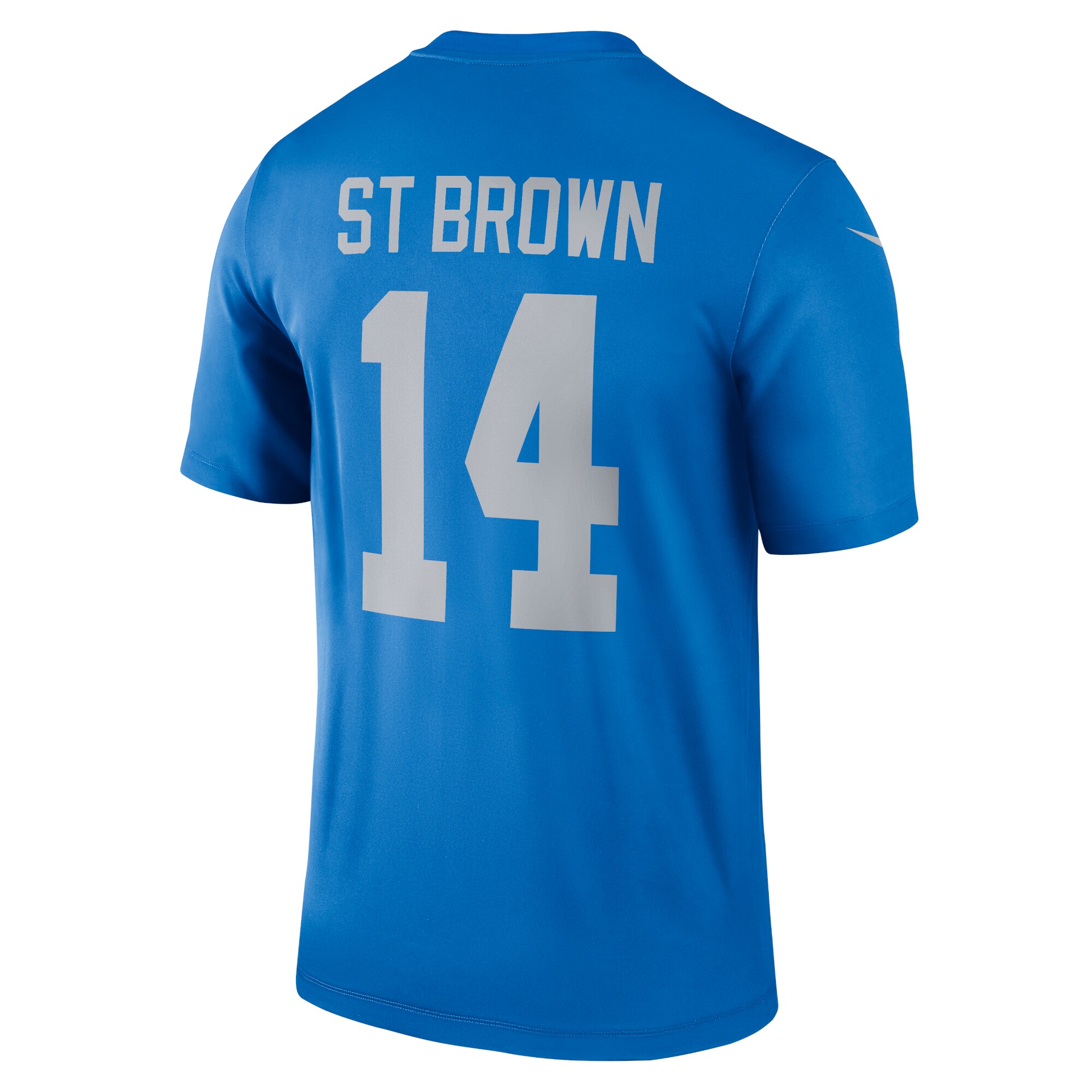 Men's Nike Amon-Ra St. Brown Blue Detroit Lions Legend Player Performance Top