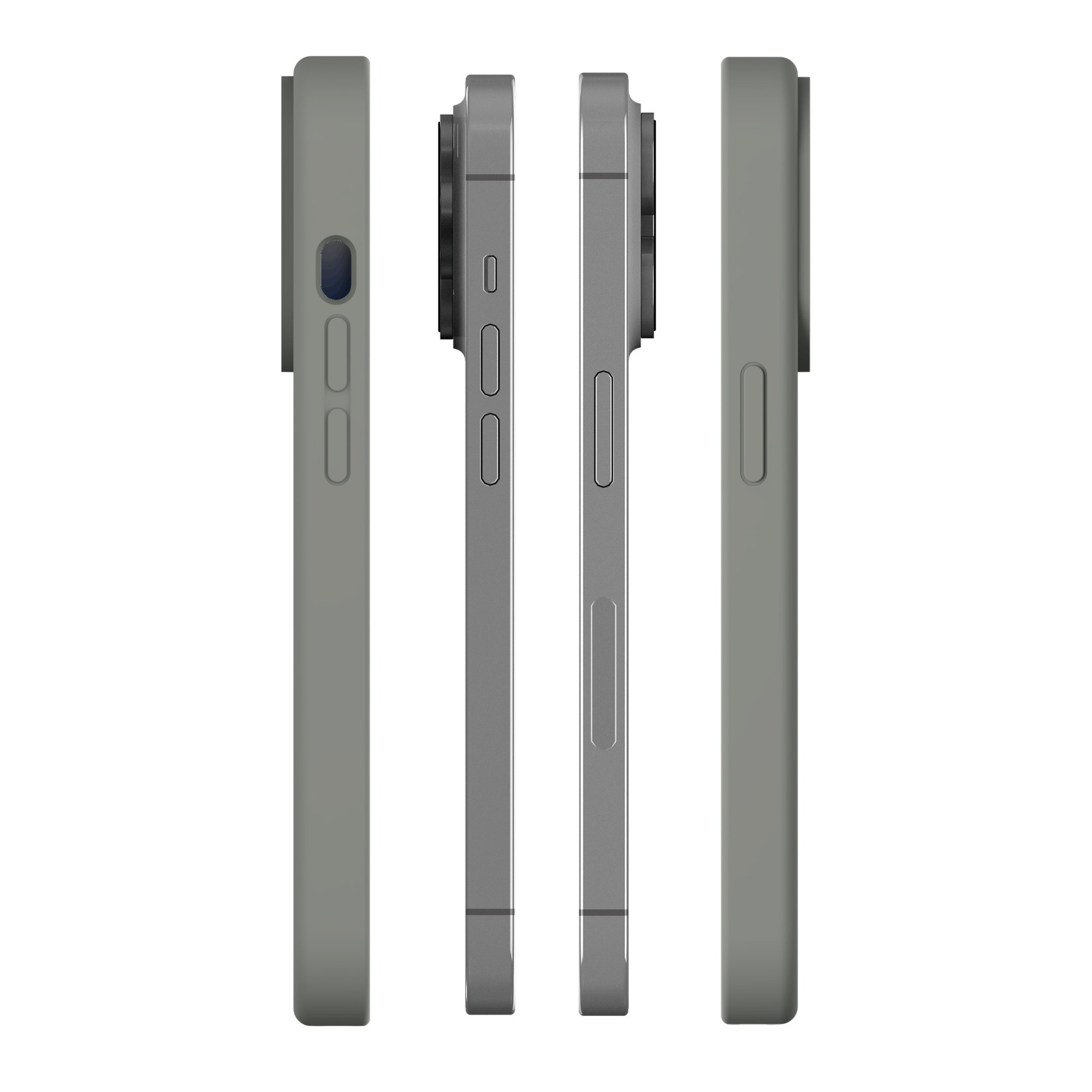 Keyscaper Penei Sewell Gray Detroit Lions Ready Soft Touch iPhone Case