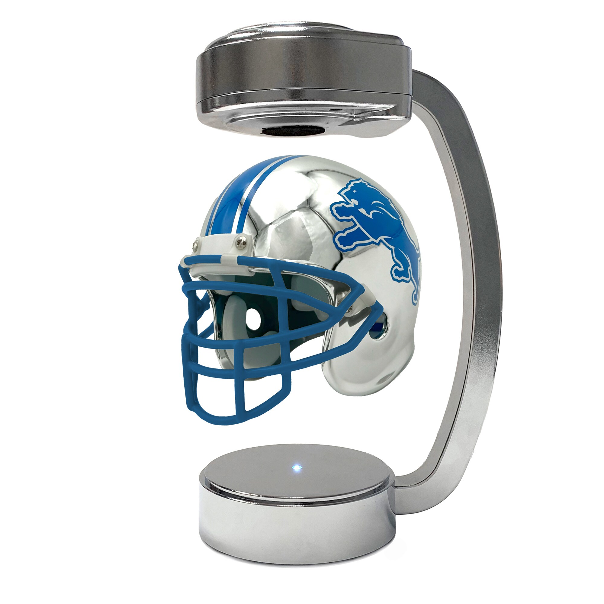 Pegasus Detroit Lions Mini Chrome Hover Helmet