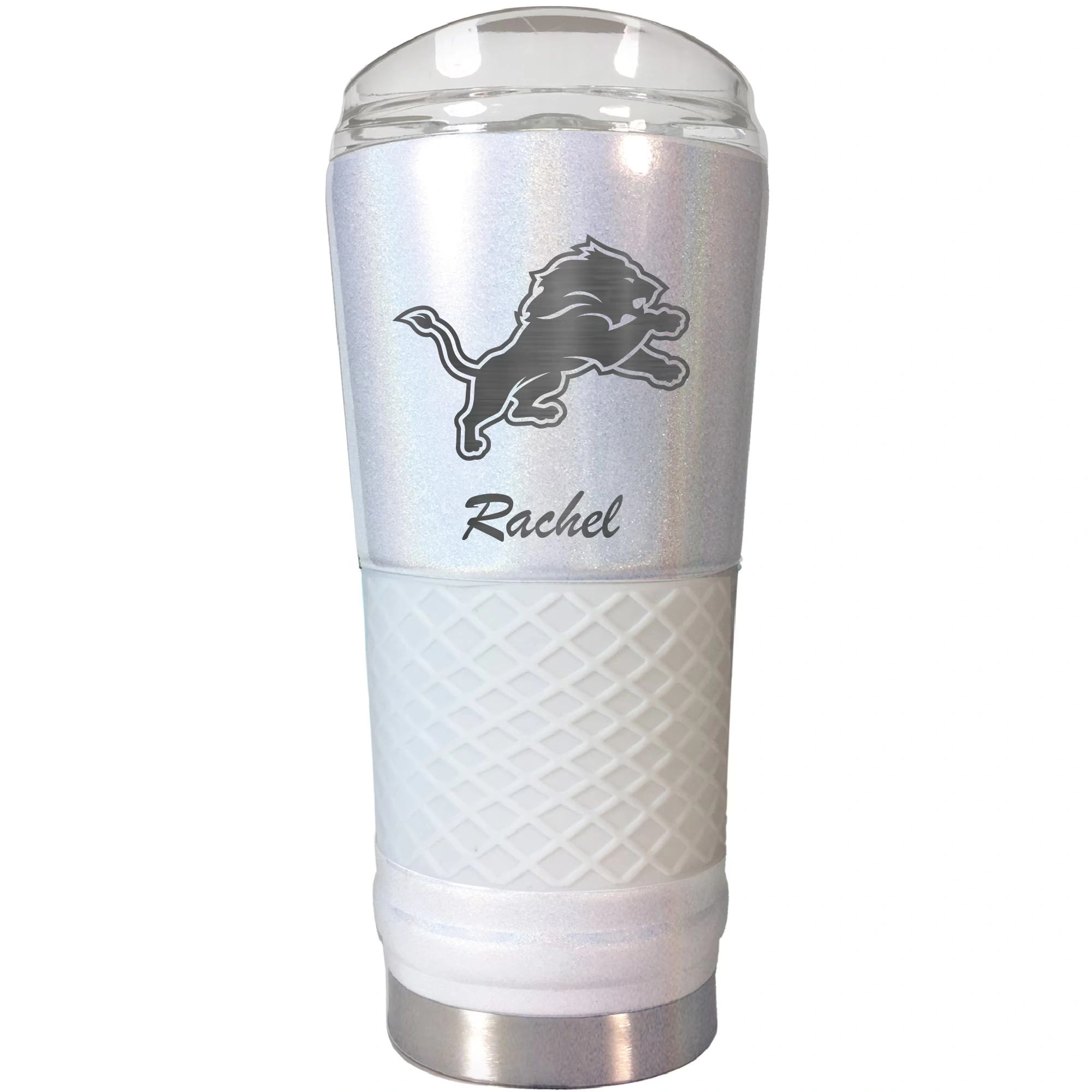 Detroit Lions 24oz. Personalized Opal Draft Tumbler