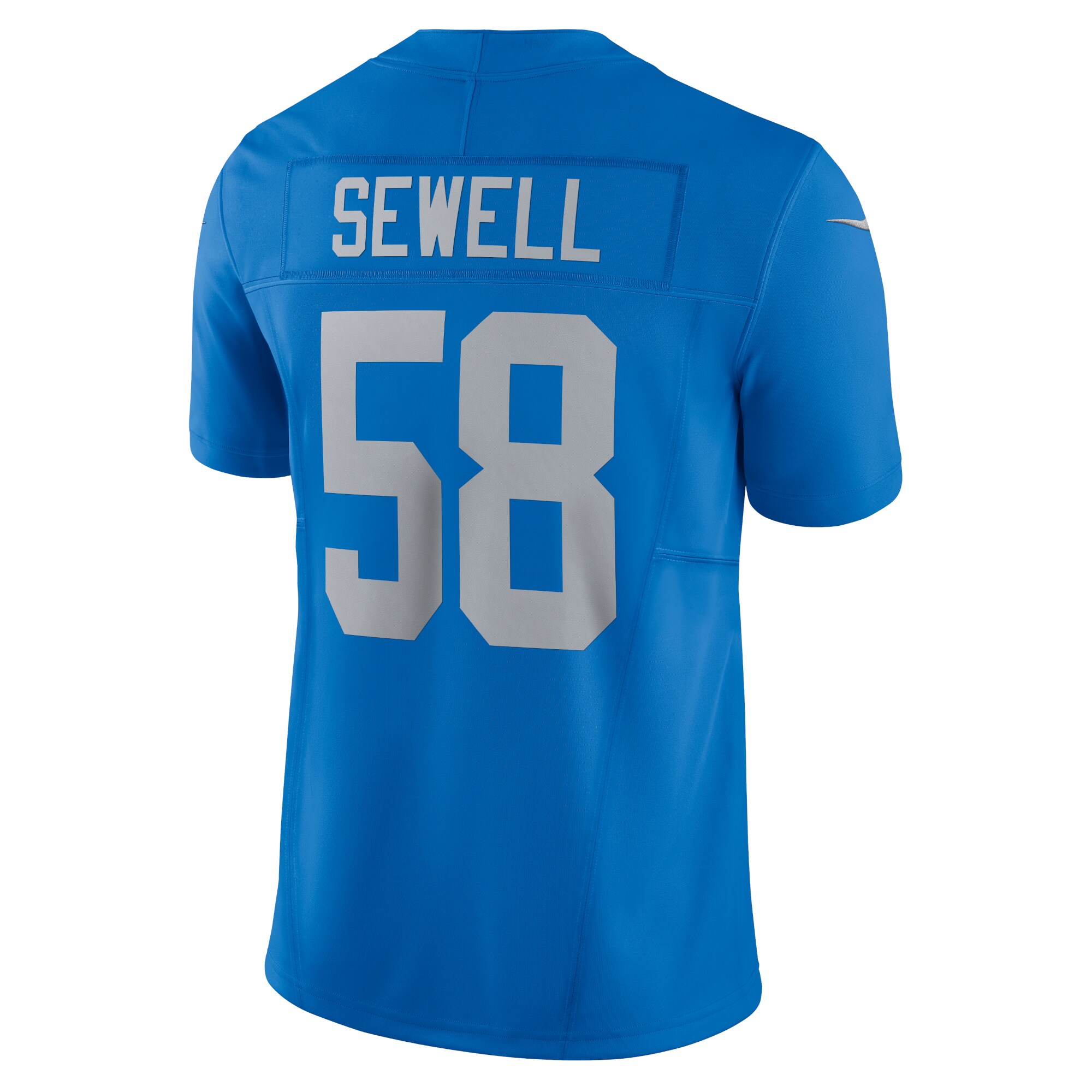 Men's Nike Penei Sewell Blue Detroit Lions Vapor F.U.S.E. Alternate Limited Jersey 3 Men's Nike Penei Sewell Blue Detroit Lions Vapor F.U.S.E. Alternate Limited Jersey
