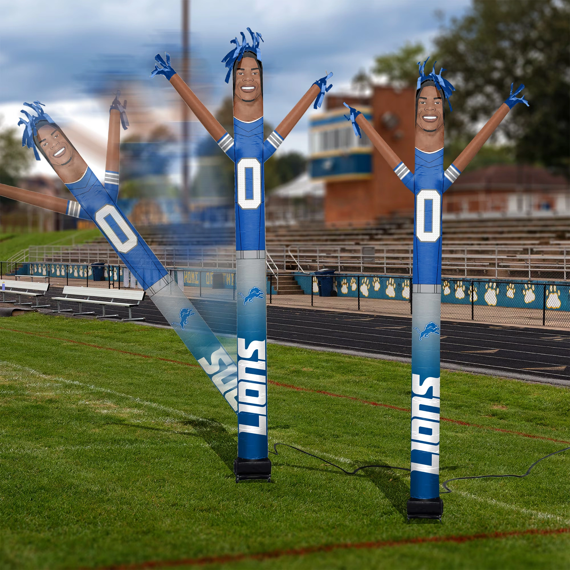 Jahmyr Gibbs Detroit Lions 8' Inflatable Crazy Sports Player 3 Jahmyr Gibbs Detroit Lions 8' Inflatable Crazy Sports Player