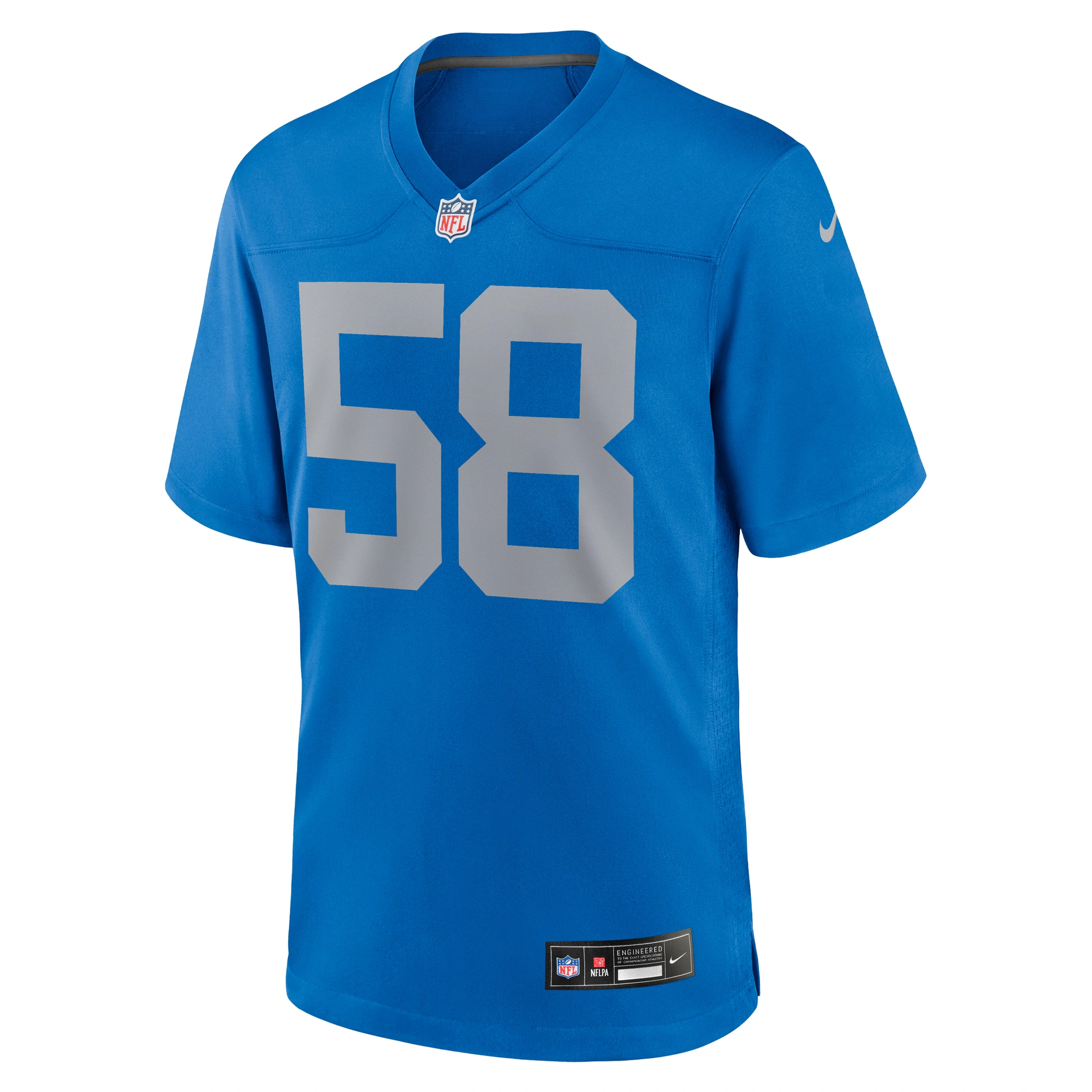 Men's Nike Penei Sewell Blue Detroit Lions Alternate Game Jersey