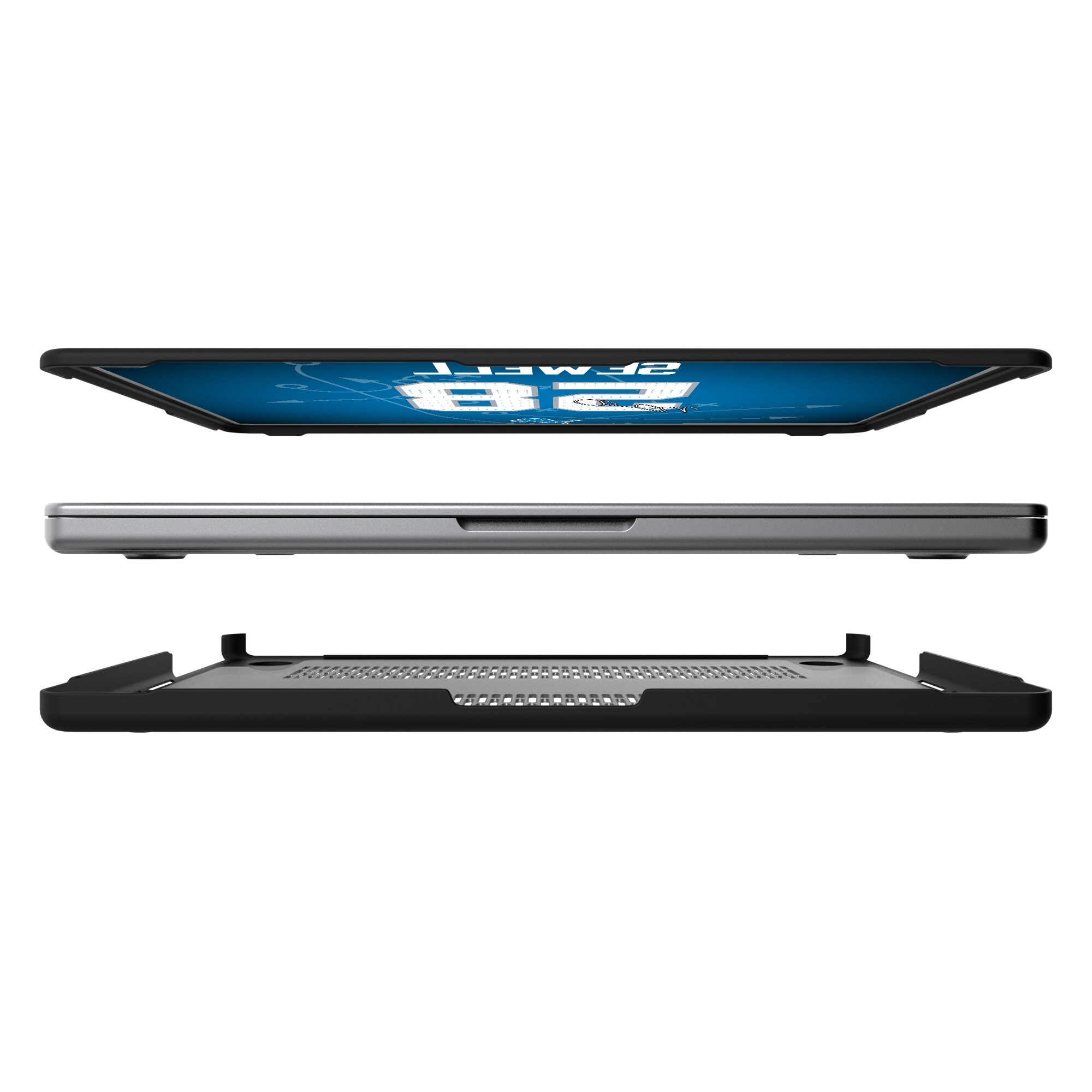 Keyscaper Penei Sewell Detroit Lions MacBook Case 7 Keyscaper Penei Sewell Detroit Lions MacBook Case