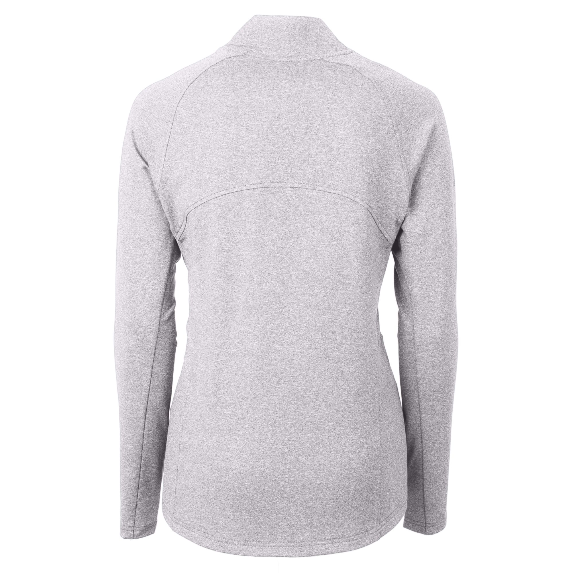 Women's Cutter & Buck Heather Gray Detroit Lions Adapt Eco Knit Recycled Full-Zip Jacket 3 Women's Cutter & Buck Heather Gray Detroit Lions Adapt Eco Knit Recycled Full-Zip Jacket