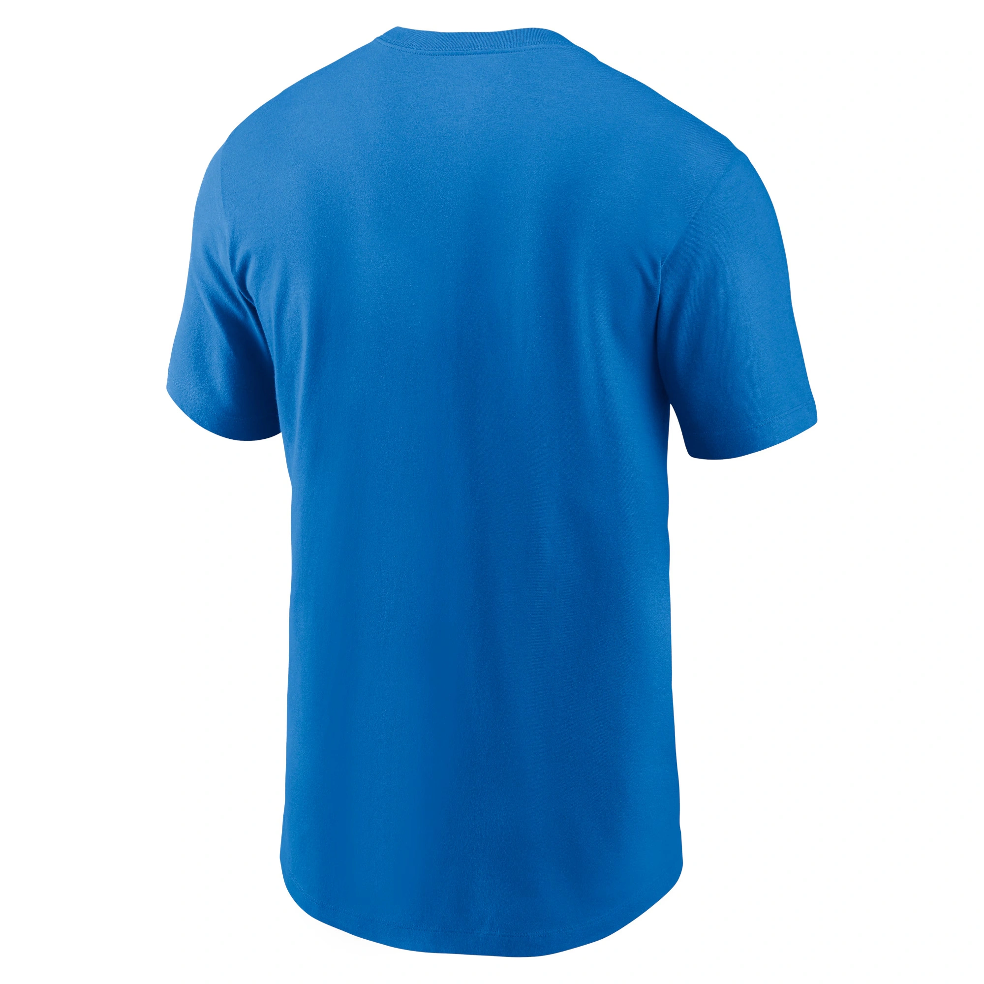 Men's Nike Blue Detroit Lions Primetime Logo Essential T-Shirt 3 Men's Nike Blue Detroit Lions Primetime Logo Essential T-Shirt