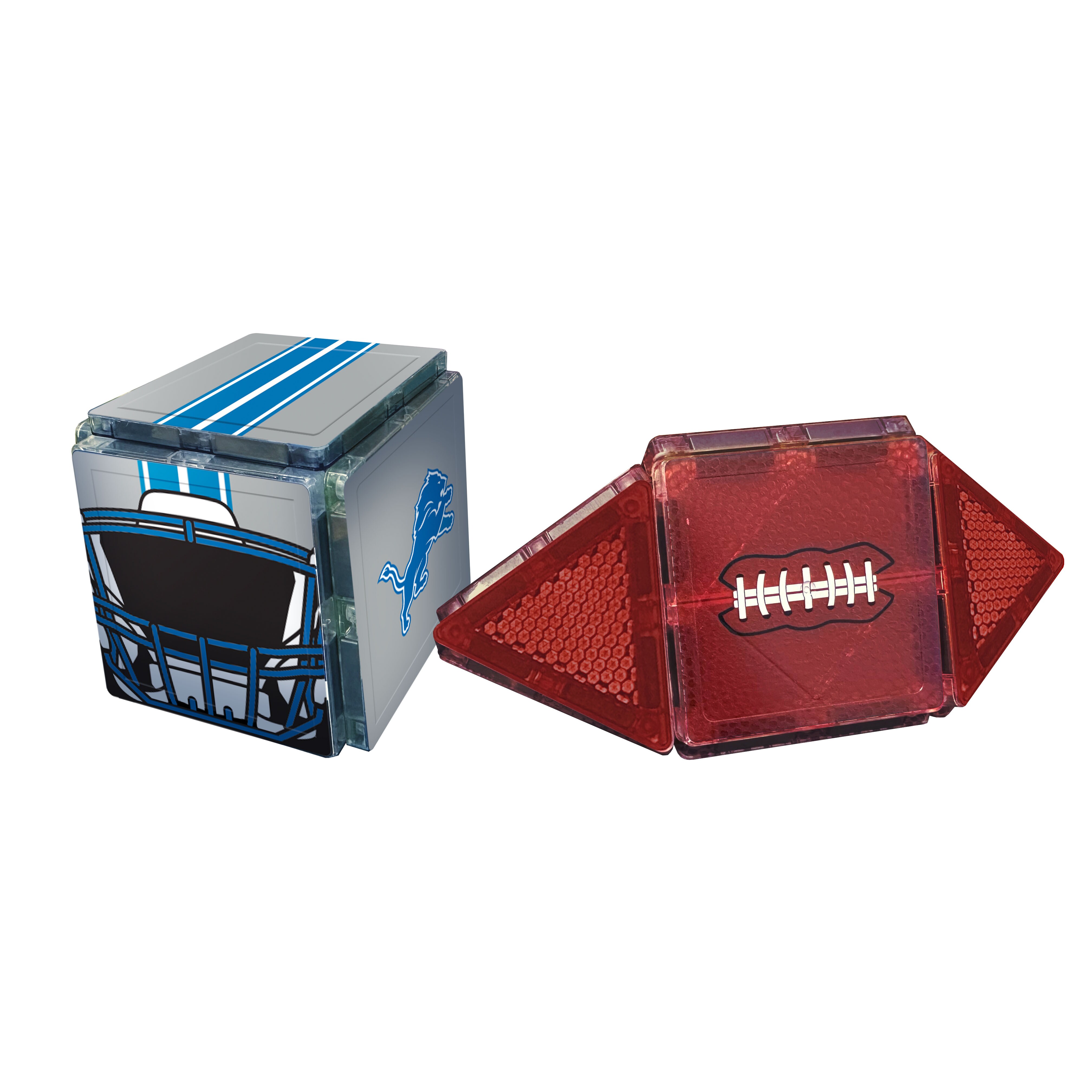 Detroit Lions 17-Piece Fan Tile Set