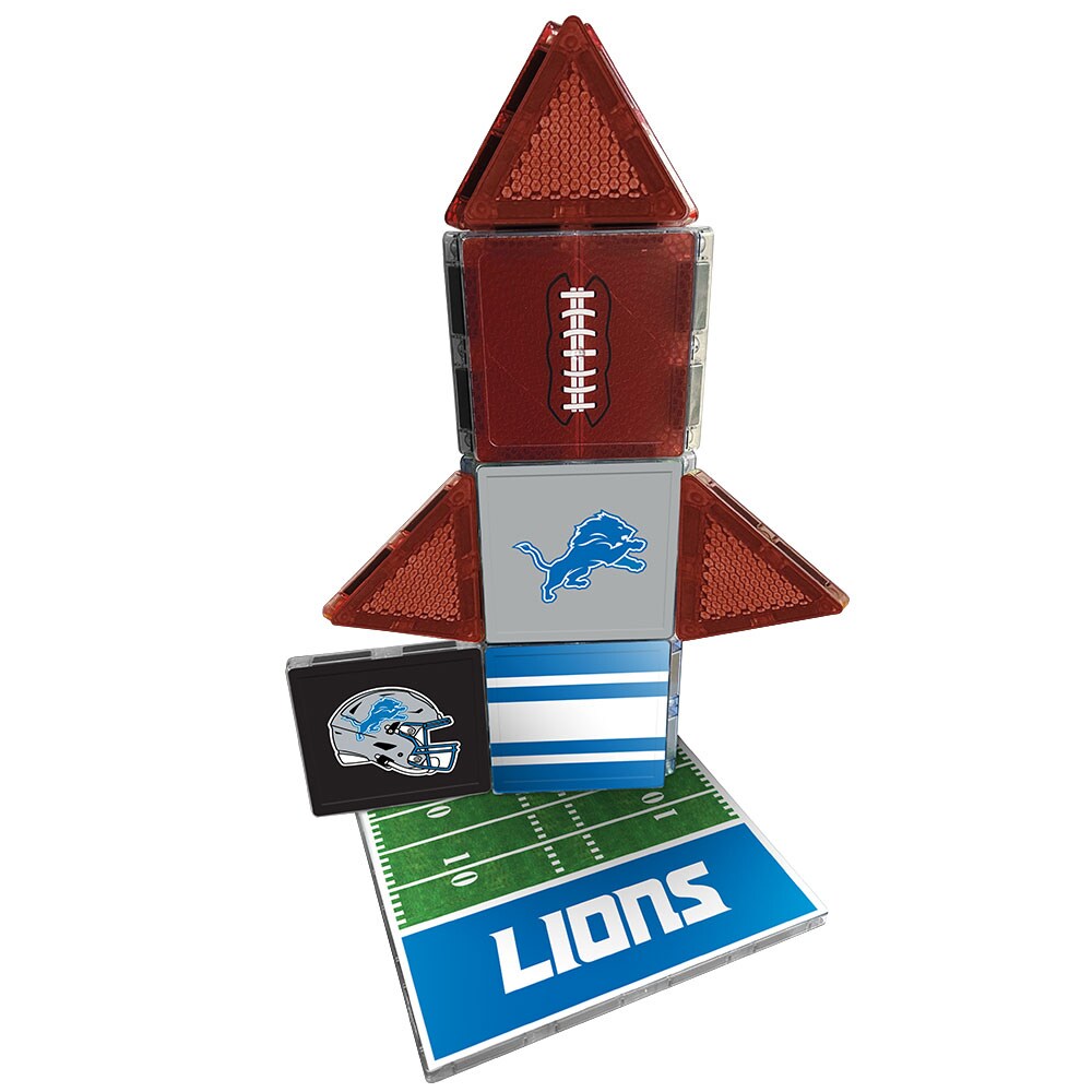 Detroit Lions 17-Piece Fan Tile Set 3 Detroit Lions 17-Piece Fan Tile Set