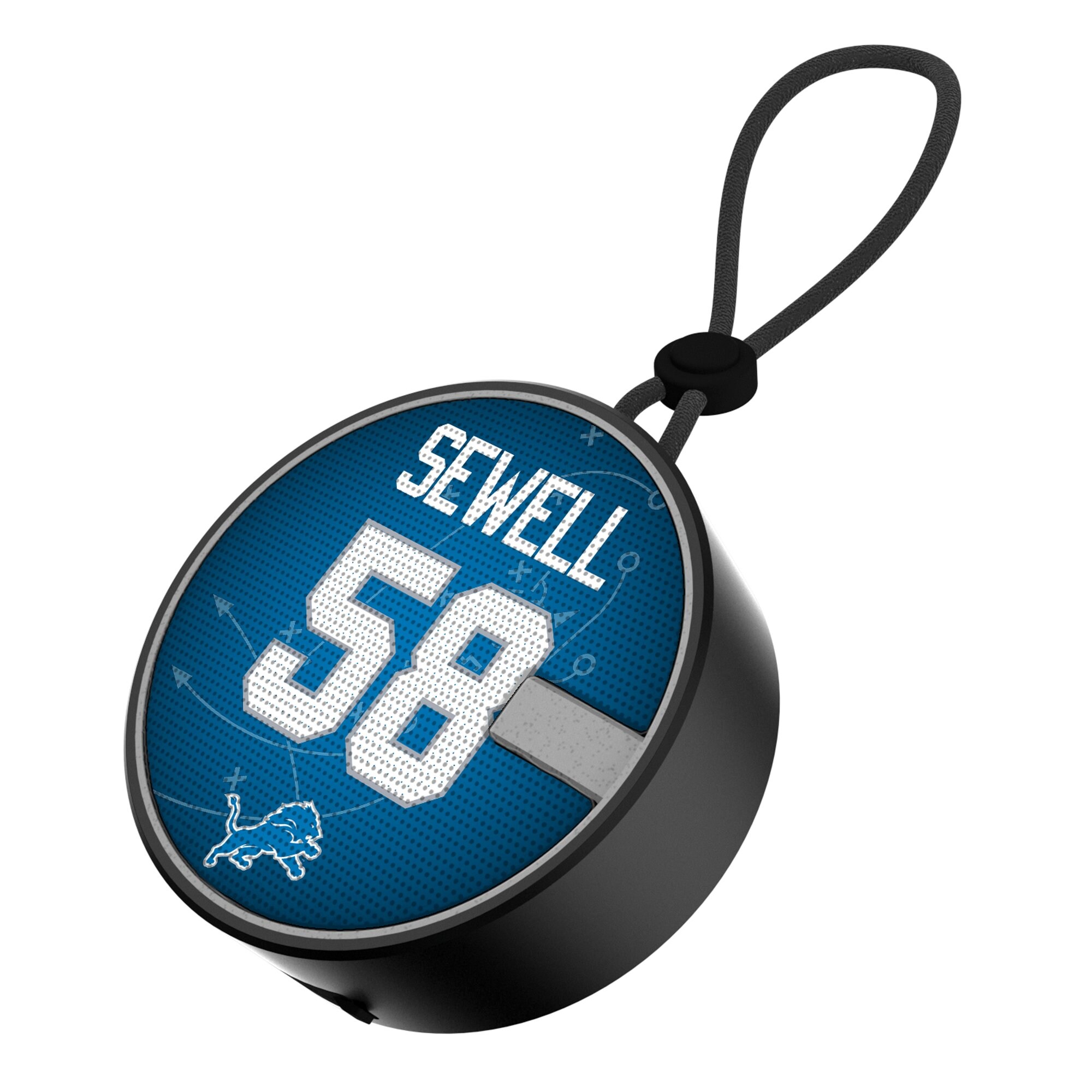 Keyscaper Penei Sewell Detroit Lions Bluetooth IP67 Waterproof Speaker