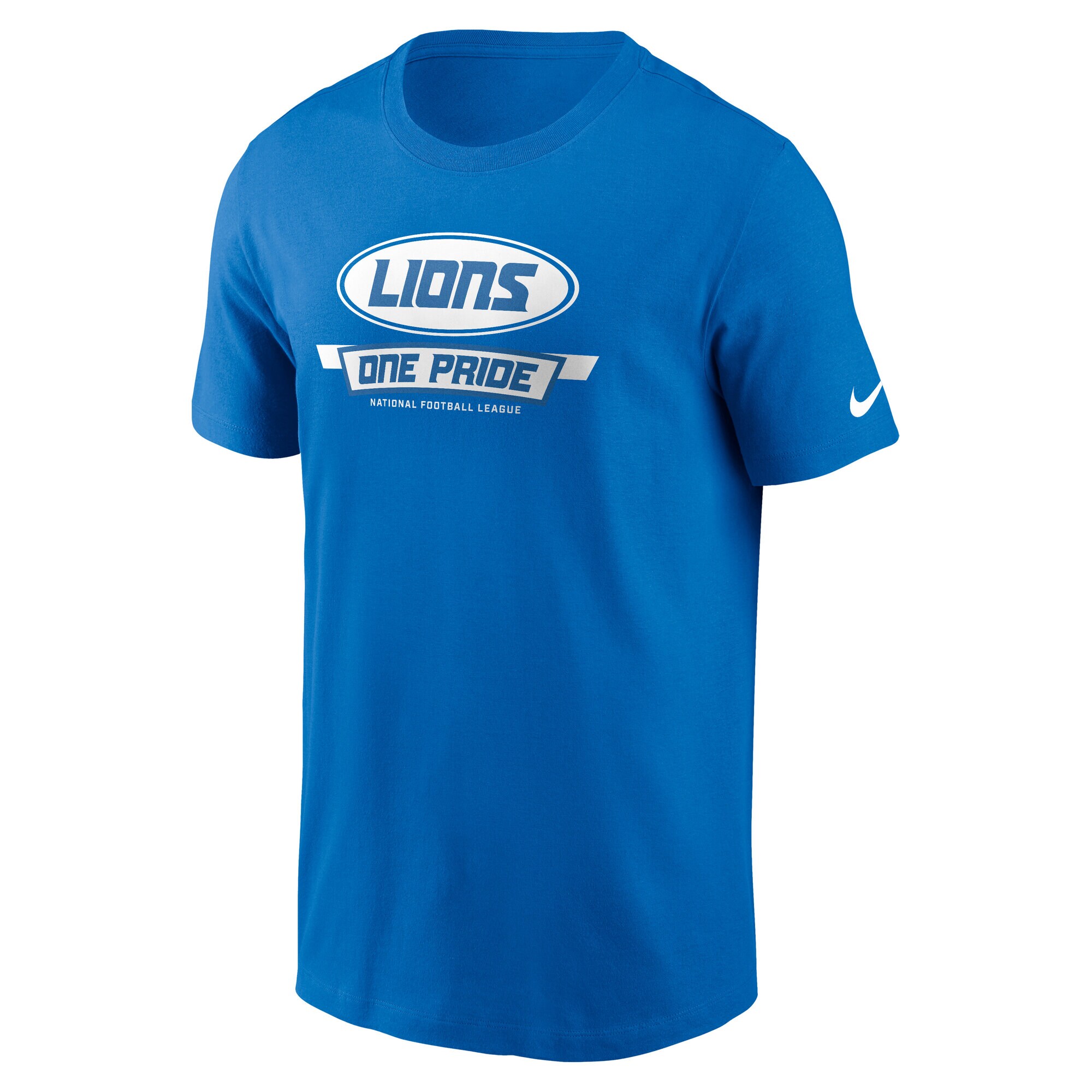 Men's Nike Blue Detroit Lions Primetime Local Essential T-Shirt