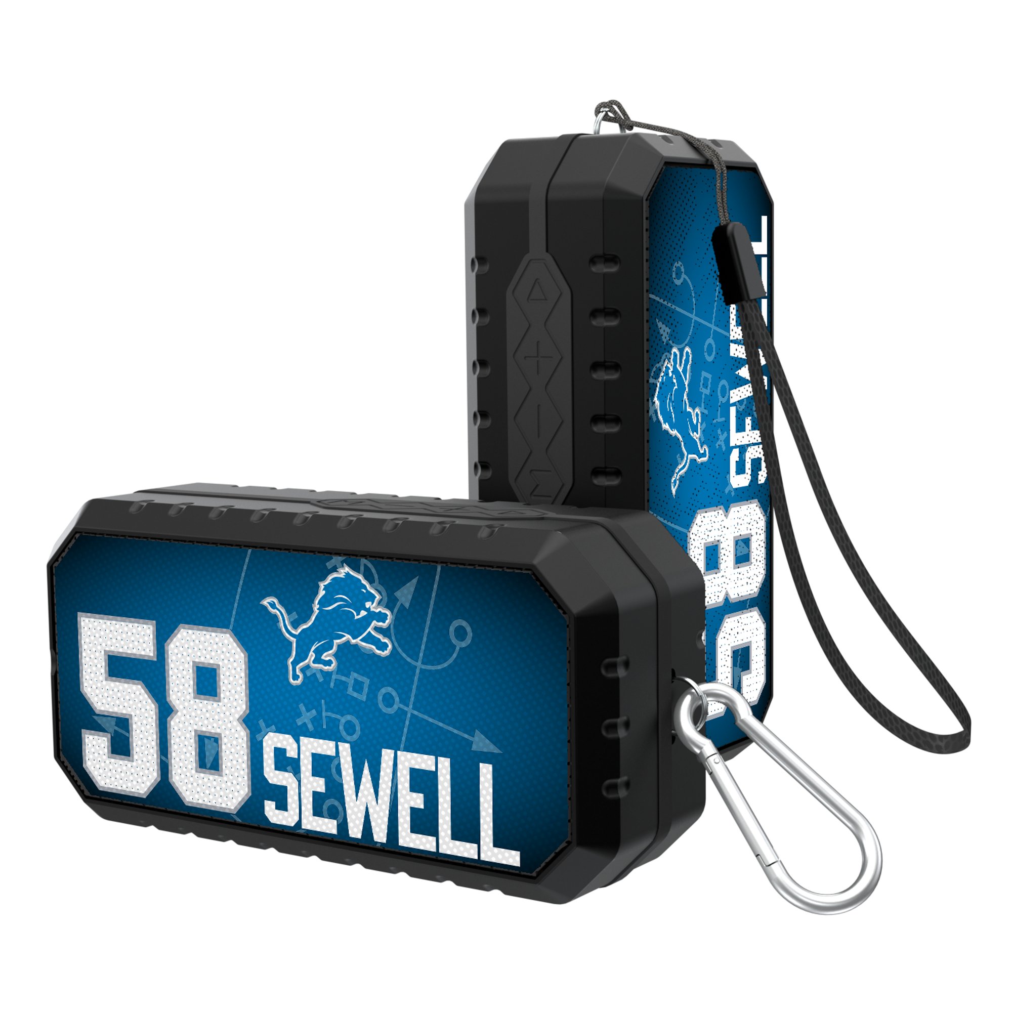 Keyscaper Penei Sewell Black Detroit Lions