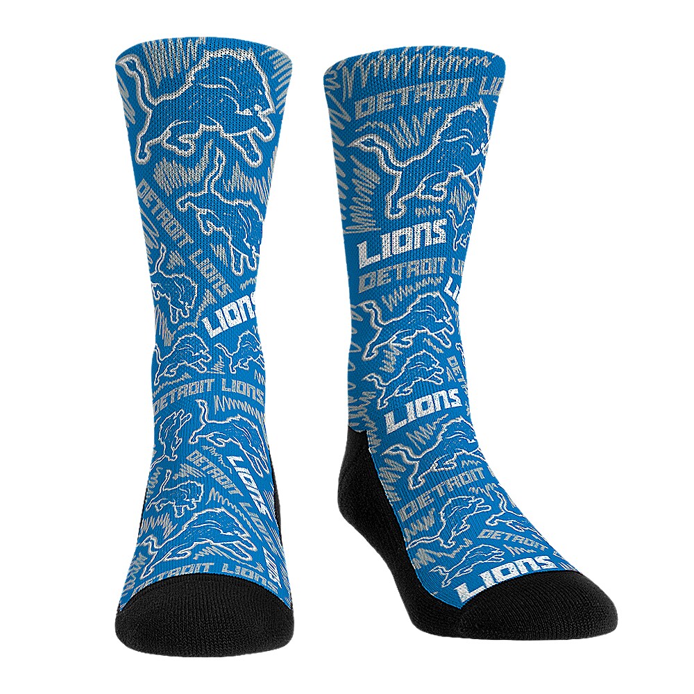 Youth Rock Em Socks Jahmyr Gibbs Detroit Lions 2-Pack Reverse Hurdle Crew Socks Set 3 Youth Rock Em Socks Jahmyr Gibbs Detroit Lions 2-Pack Reverse Hurdle Crew Socks Set