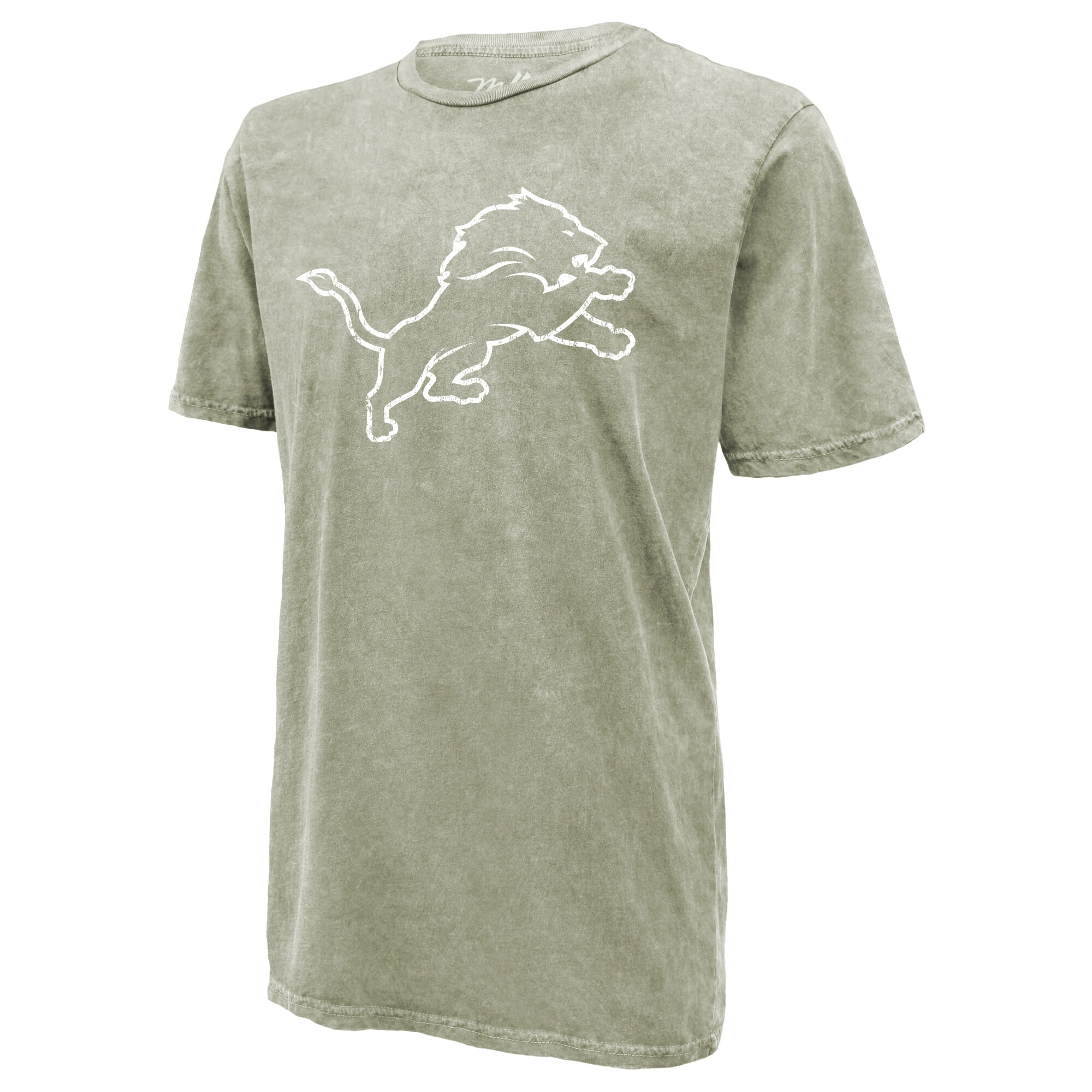 Men's Majestic Threads Jahmyr Gibbs Moss Green Detroit Lions Mineral Wash Name & Number T-Shirt