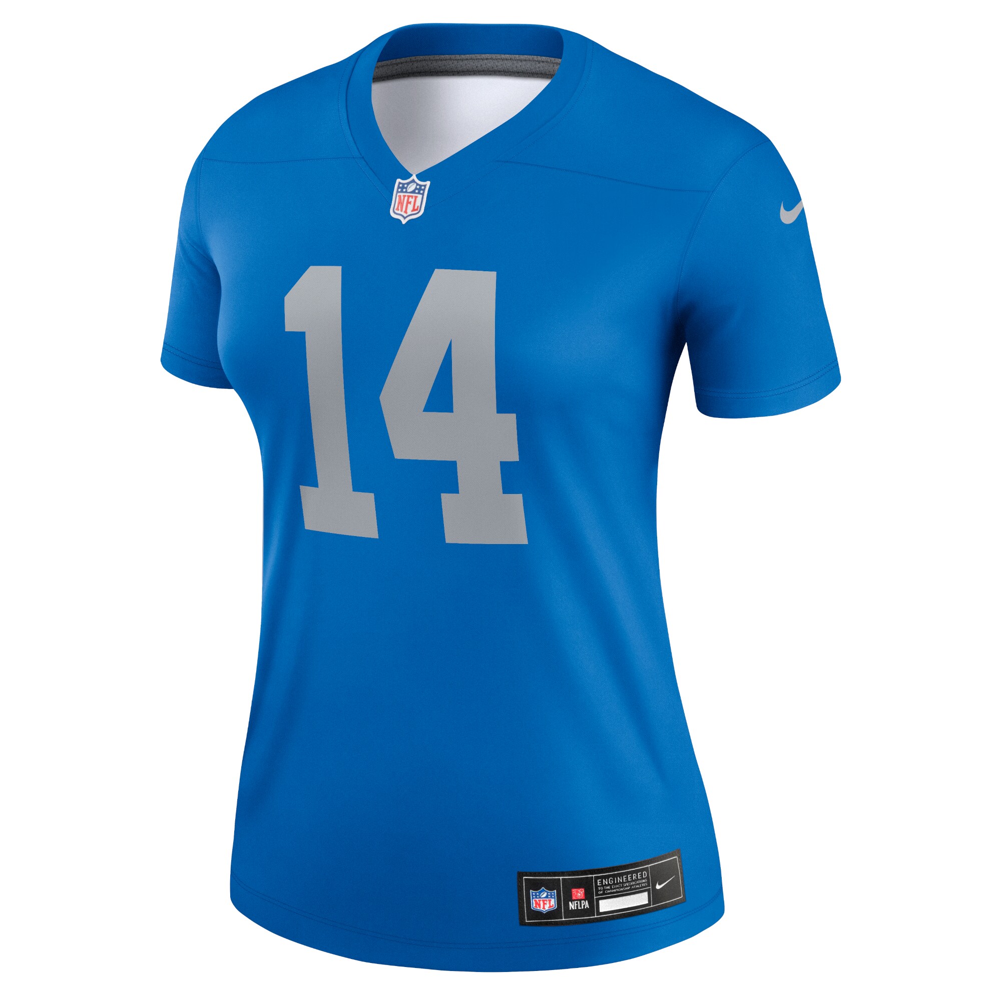 Women's Nike Amon-Ra St. Brown  Blue Detroit Lions Alternate Legend Player Performance Top